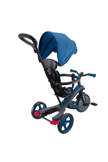 Globber Explorer 4in1 Trike Bisiklet - Kraliyet Mavisi