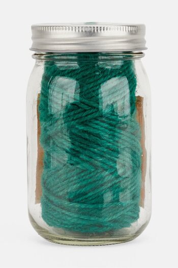 Muy Mucho Garden Jar Jute String Stake Ties Allotment Shed, Assorted