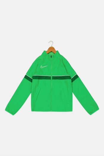Nike Kids Boy Sportswear Fit Long Sleeve Training Jacket, Green