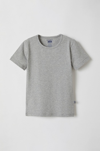 Woody 10-16 Years Old Boy Athlete-bat - 121-grey Melange