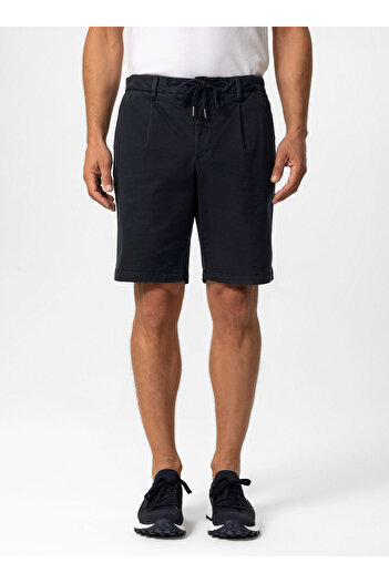Boris Becker Λεπτομερές σορτς Chino με λογότυπο Navy Blue