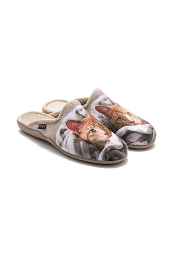 Twigy Filippa-1 Beige Women's House Slippers - Size 36/41