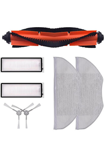 ROPALDE Xiaomi Vacuum Mop 2in1 Essential (Mjstg1) Compatible Set of 7 Spare Parts