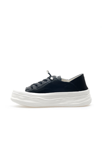 Lufian Lufian Annabel Women's Sneakers - Genuine Leather, Casual Shoes, 24K Z Black