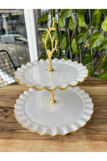GÜRCÜGLASS İsebella Two-Layer Cookie Holder