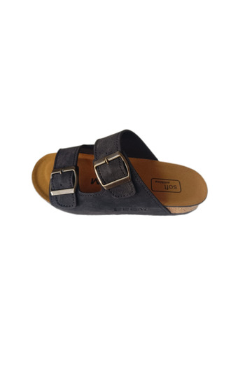 Esem Women's Daily Double Buckle Slippers
