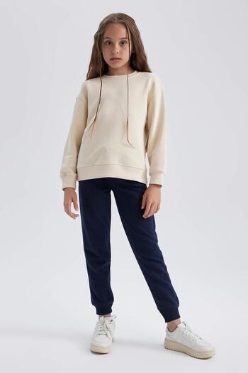 DeFacto Defacto Y1226A6/Nv251 Sweatpants for Girls - Navy