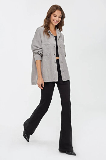 Hiccup Oversized Velvet Jacket