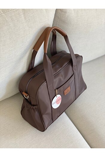 BAGLOVİS Satin Medium Size Bag - With Inner Lining and Pocket