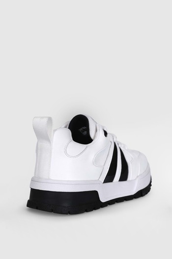 Lufian 111230252 Edgar Casual Erkek Deri Sneaker Ayakkabı Siyah