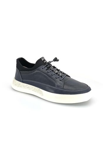 Kids Club Shoes Dropland 8223 %100 натуральна шкіра Чоловічі повсякденні черевики СИНІЙ