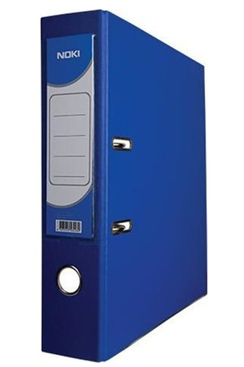 Ovebu Noki Wide Plastic Folder with Lighter Blue 1 Piece