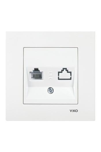 VİKO Viko Meridian White Numeris (مقبس الهاتف)