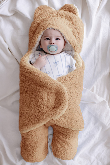 Lilabio Welsoft Outer Swaddle Blanket with Foot 0-12 Months