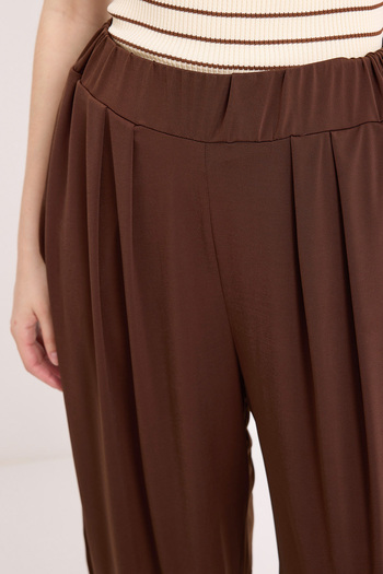 Bigdart Γυναικείο καφέ παντελόνι Shalwar 6659