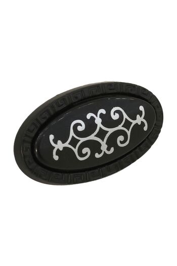 Badem10 Matte Black Seçil Metal Furniture Kitchen Drawer - Cabinet Cabinet Handle Handles with Lid