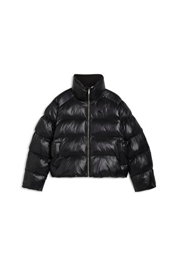Puma Shiny Puffer Women's Black Coat