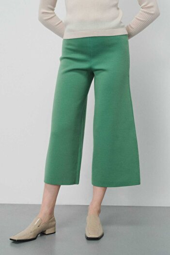 Mısırlı Green Women's Trousers - Short Leg