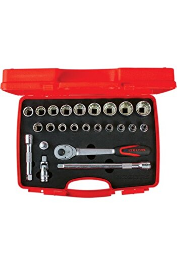 İzeltaş Izeltaş 1*2" Twelve Corner Socket Key Set 24 Prç (1114006024)
