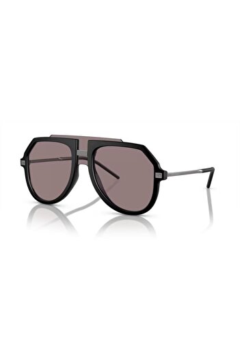 Dolce&Gabbana Dolce & Gabbana Man Pilot Sunglasses- Dg 6195 - Lense Size:45mm - Matte Black