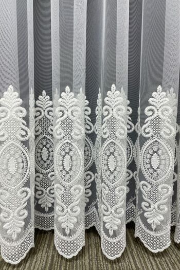 Cortibo Бенгальська тюлева штора з підкладкою (без підкладки)