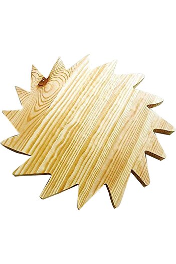 STOREMAX Goldwhirl Triangle Wooden Cheese Plate Mezelik Trendflash 467437
