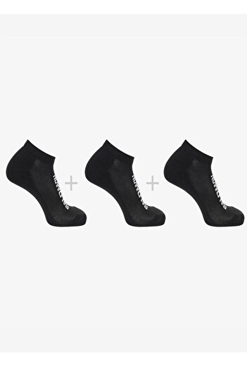 Salomon Lc20870 Everyday Low 3 Pack Socks - Black