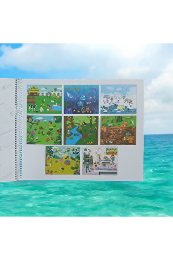Gıpta Fun Sticker Book for Kids - Animal World 200+ Sticker