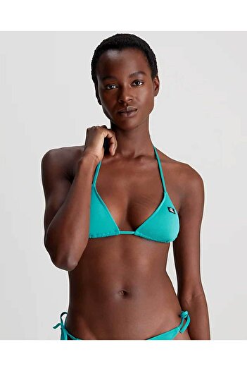 Calvin Klein Triangle Swim Tops Bikini Üstü