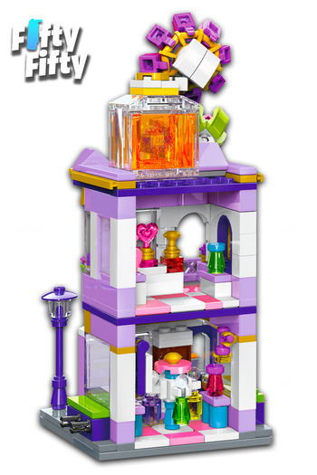 Vagonlife Keeppley City Corner/City Corner Series Perfume Store (306 Pieces) Toy Building Set Ffk-28003