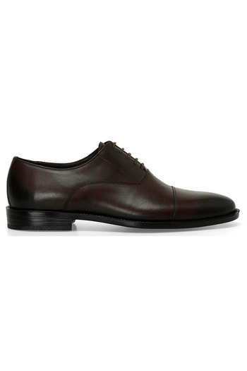 İnci Jame 4Pr Men's Brown (40-45) Leather Classic Shoes