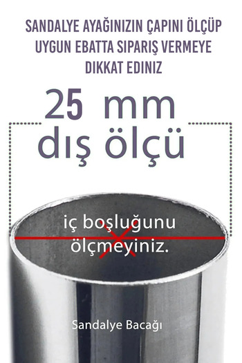 Kacar Home 8 bucăți 25 mm alb din silicon pentru scaun de masă, pantofi anti-alunecare, protector pentru podea, husă pentru picioare