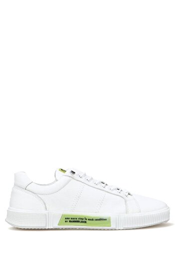 Hammer Jack Basel Genuine Leather White Toscana Men's Casual Shoes