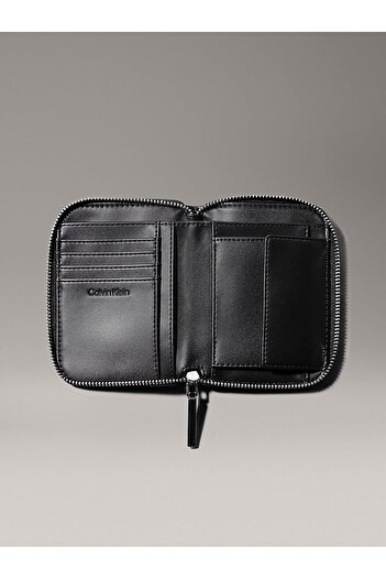 Calvin Klein Embossed Logo Zıp Md Wallet