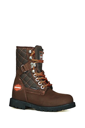 Harley Davidson Παιδικές μπότες Harley Davidson Worker καφέ