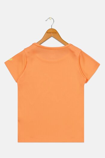 Asics Kids Girl Sportswear Fit Training Top, Orange