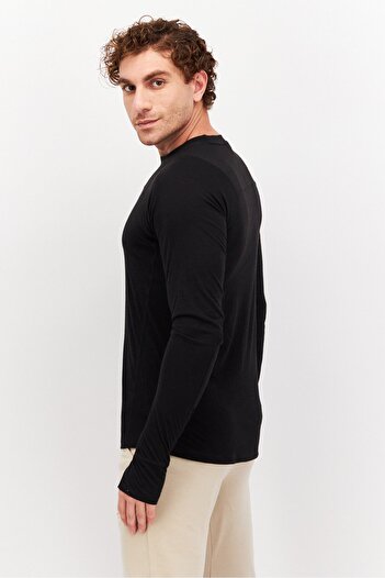 Puma Men Sportswear Fit Long Sleeve Training T Shirt, Black