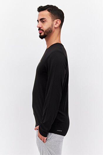 Puma Men Sportswear Fit Long Sleeve Running T-Shirt, Black