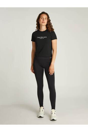 Calvin Klein Institutional Graphic Baby Tee