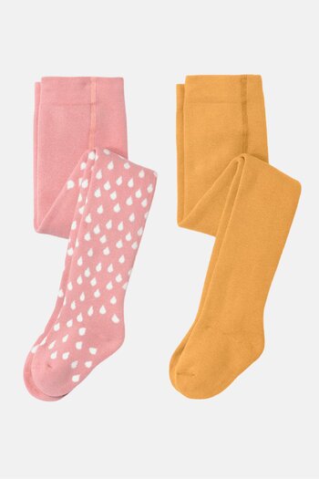 Tchibo Kids Girl Allover Pattern Pull On Legging, Pink