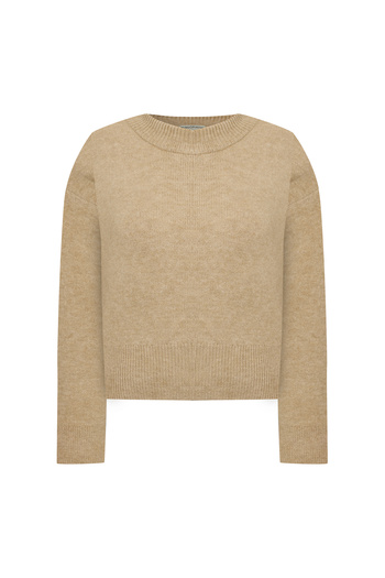 Mudo BİSİKLET YAKA CROP KAZAK