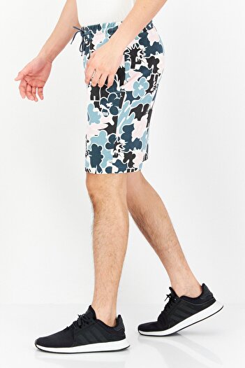 Puma Men Sportswear Fit Brand Logo Outdoor Shorts, Sage Combo