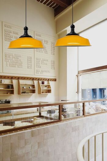 Bamyum Sarı Asaletli Siyah Long Knob Başlık Retro Sarkıt Lamba Restoran Salon Aydınlatma