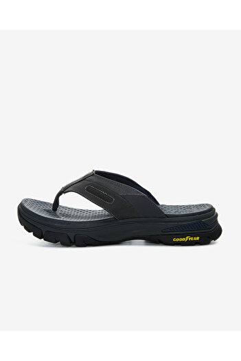 SKECHERS Ralcon Sd Men's Black Flip Flops204392 Bkbl