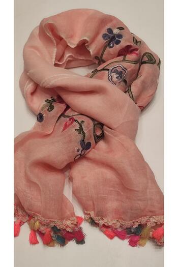 Nish&Chic Floral Patterned Italian Shawl