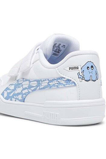 Puma Multiflex SLIcy Moster V Inf 398013 İlk Adım Bebek Ortopedik Çocuk Spor Ayakkabı BEYAZ