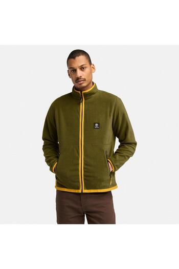 Timberland Full Zip Men's Fleece Polar Tb0A62Ey3021 Green-M