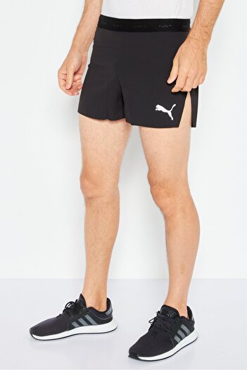 Puma Men Sportswear Fit Running Shorts, Black