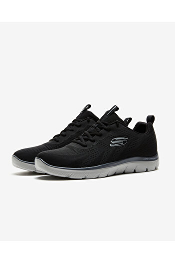 SKECHERS Summits Erkek Siyah Spor Ayakkabı 232395tk Bkcc