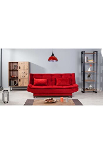 Bamyum Mabbe Kırmızı Tekli Sarkıt Avize Mutfak Salon Avizeleri Cafe Ofis Koridor Lamba Modelleri